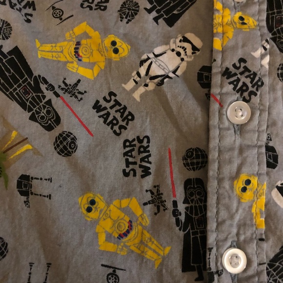 Star Wars kids button shirt - Picture 4 of 5